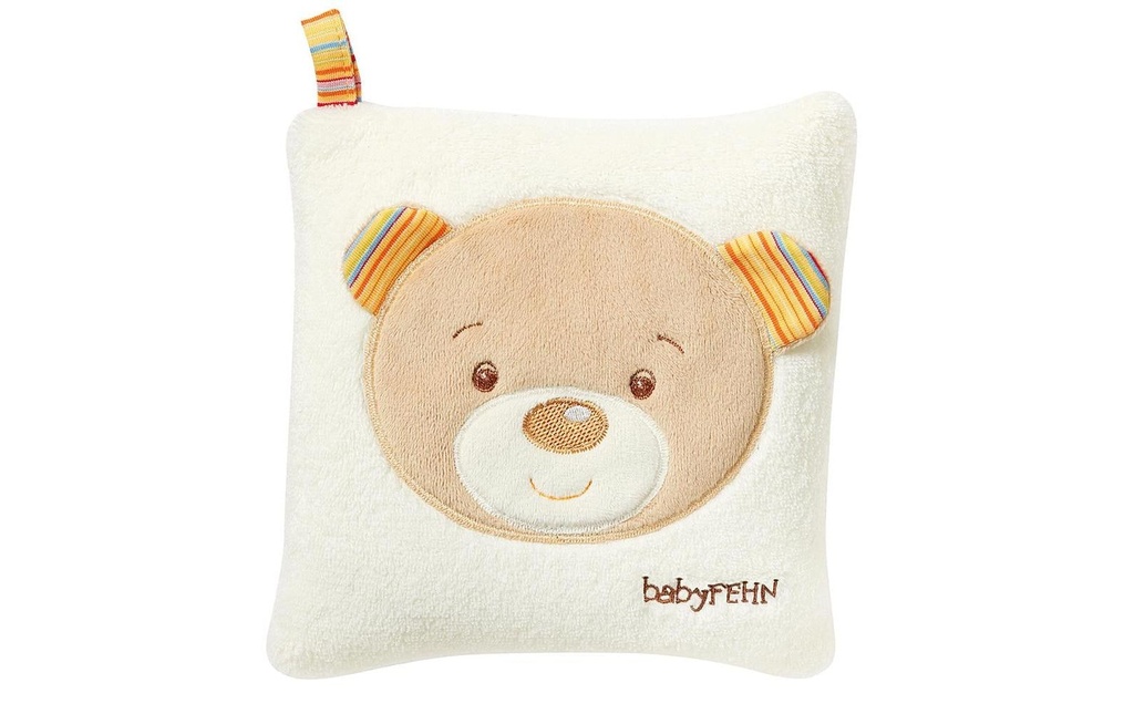 fehn Coussin aux noyeaux de cerise Teddy Classic Stars