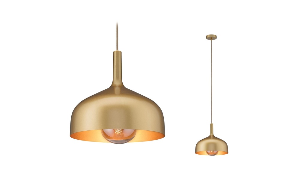 Paulmann Suspension Embla II E27 Or Métal Métal