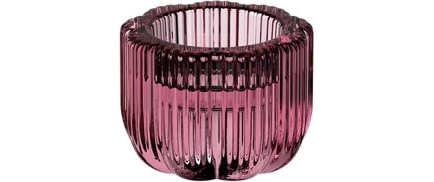 Villeroy & Boch Fleur Bougeoirs cassis, 6 pièces