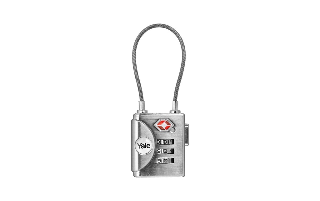 Yale Serrure à combinaison TSA YTP3 32/50 Argenté Zinc/Acier