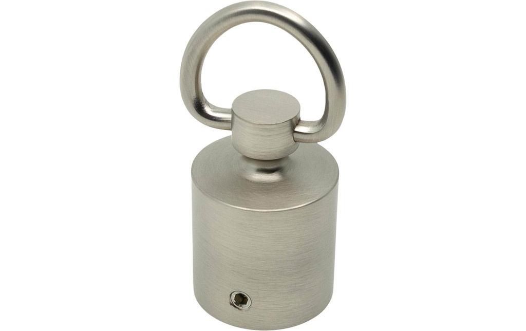 Meister Embout de câble/crochet 30 mm Nickel