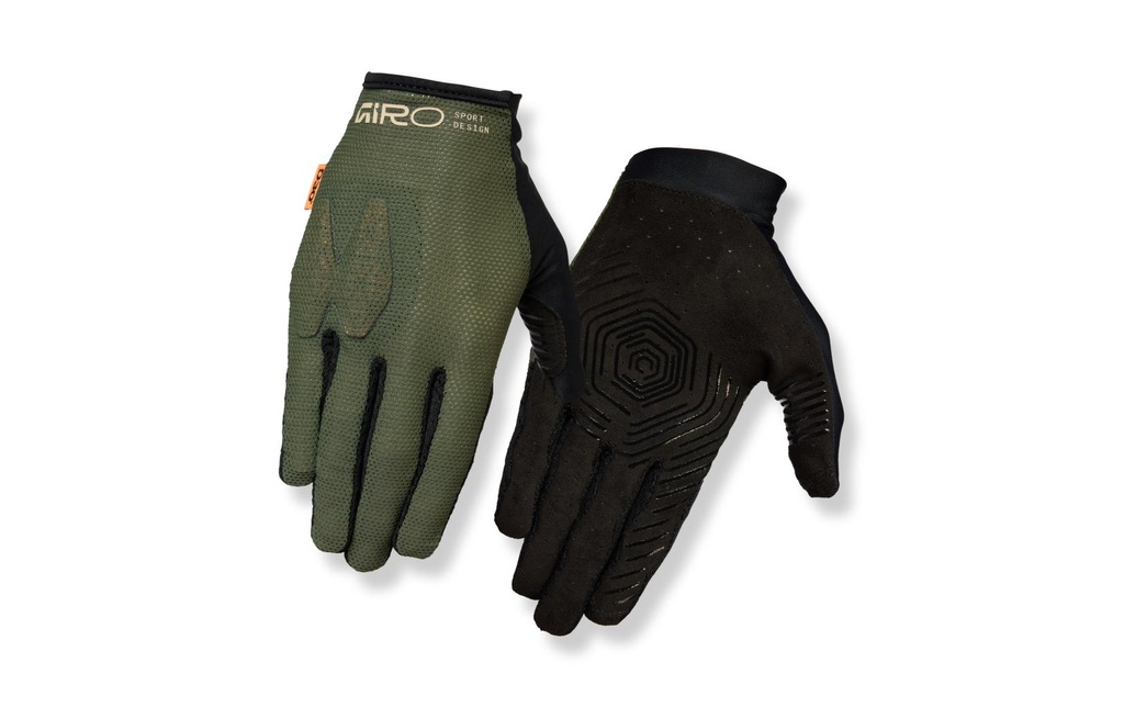 Giro Gant de rodéo Gr. XXL, Noir/Vert foncé
