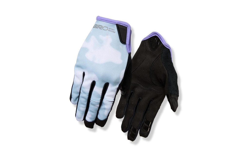 Giro Gants W La DND Gant Gr. M, Noir/Bleu clair