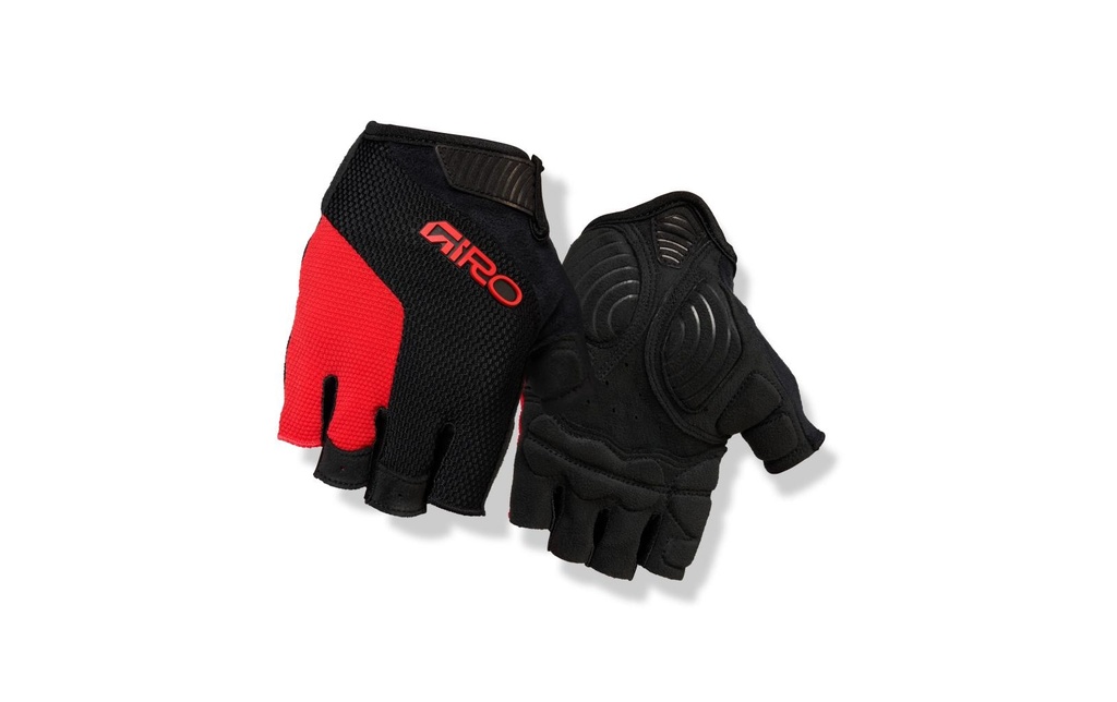 Giro Gant Strade Dure SuperGel Gr. S, Noir/Rouge