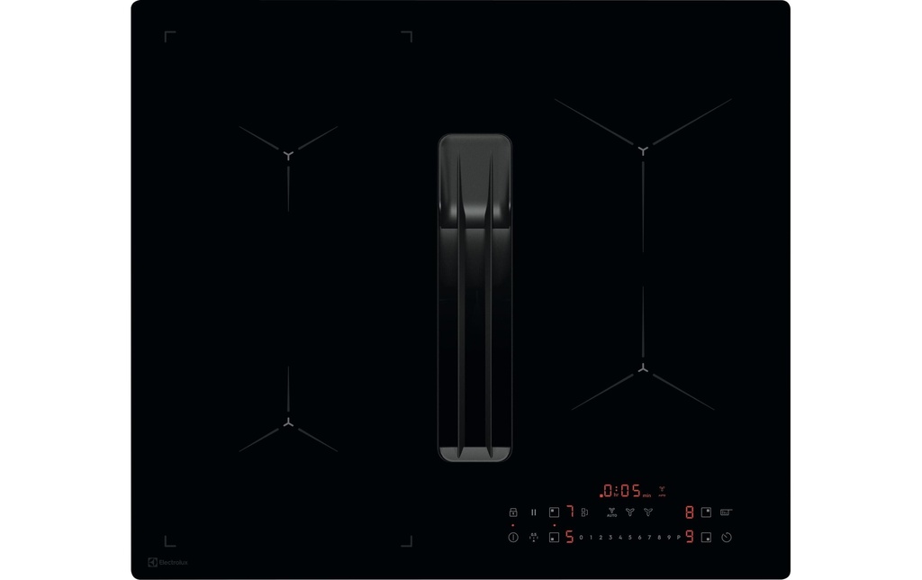 Electrolux Plaques de cuisson à induction avec extracteur d’air DML5815AO