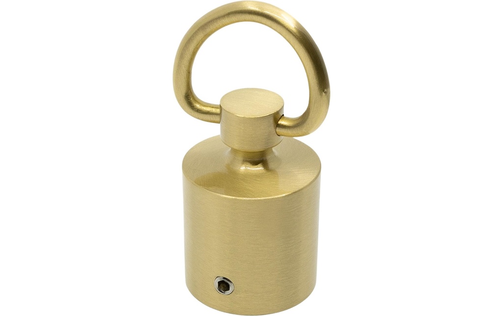Meister Embout de câble/crochet 30 mm de laiton