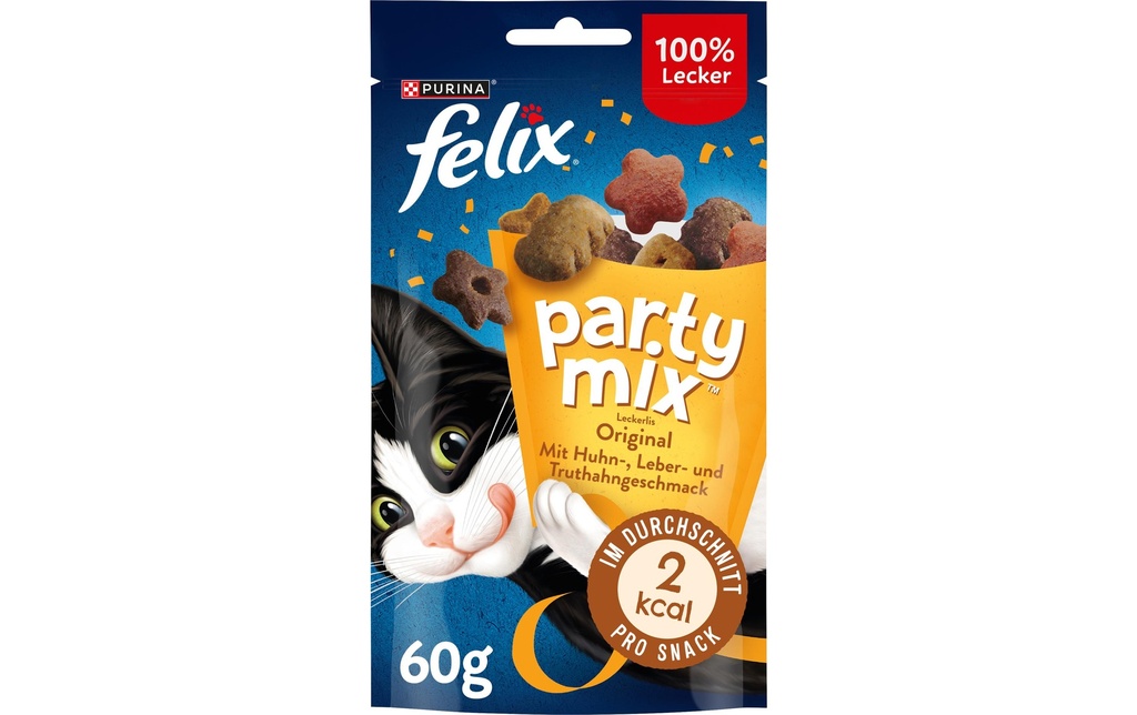 Felix Collation pour chat Party Mix Original 60 g