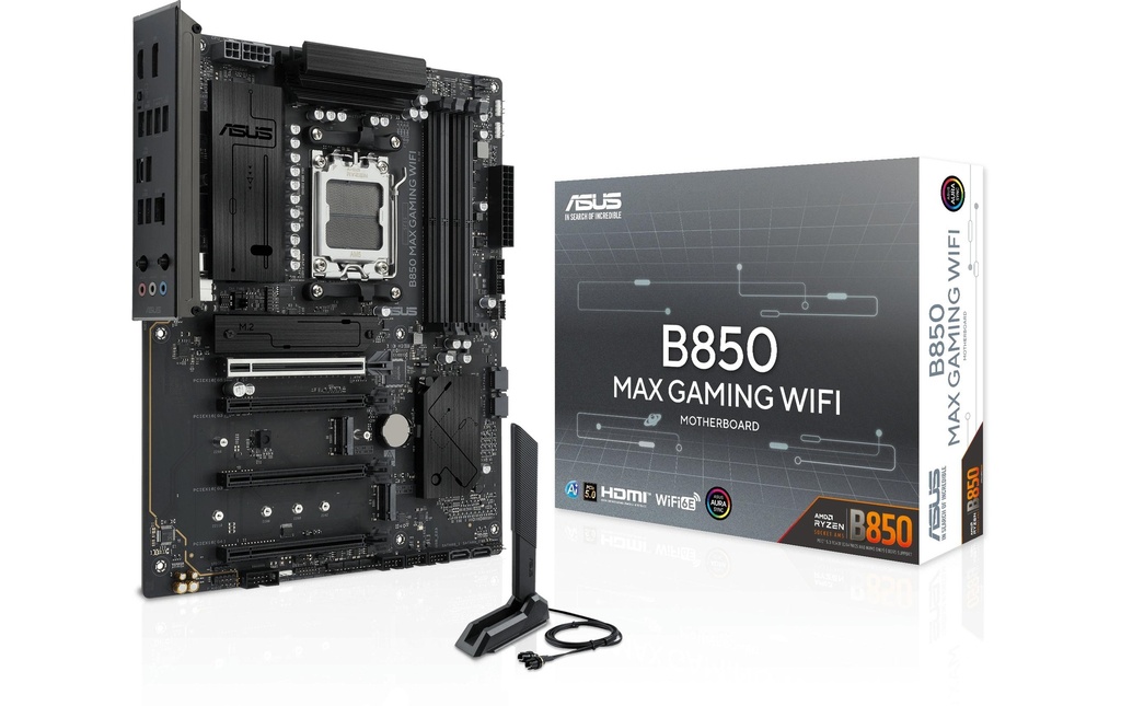 ASUS Carte mère B850 MAX GAMING WIFI