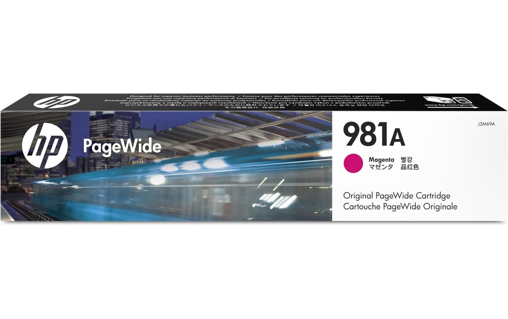 HP HP cart.d'encre 981A magenta