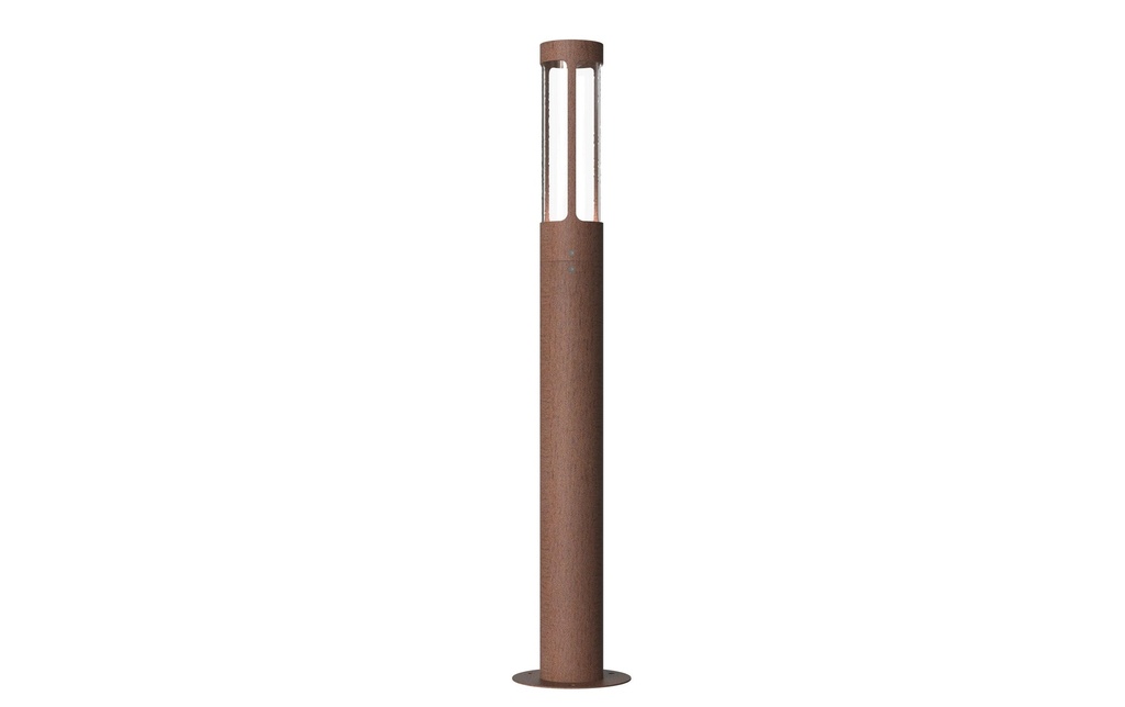 Nordlux Borne d'éclairage Helix GU10, IP44, 230 V, Corten