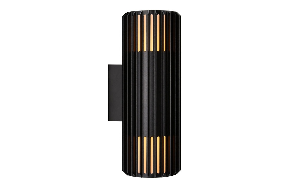 Nordlux Lampe murale Aludra Double 2 x 15W, E27, IP54, noir