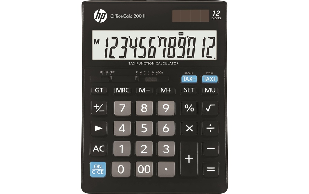 HP Calculatrice OfficeCalc 200 II 12-st. avec calcul de la taxe