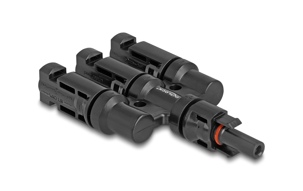 Delock Connecteurs DL4 Solar 1x femelles vers 3x mâle, IP67