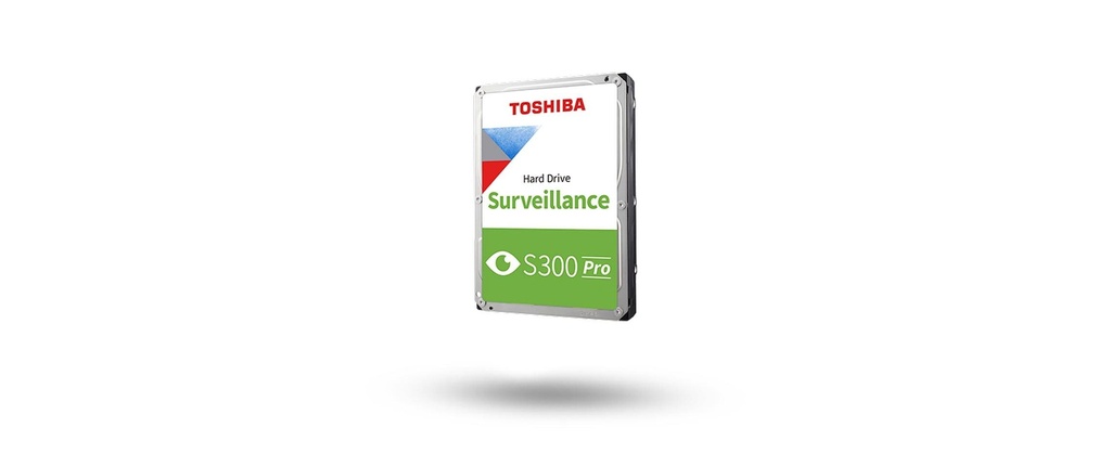 Toshiba Disque dur S300 Pro Surveillance 3.5 SATA 8 TB