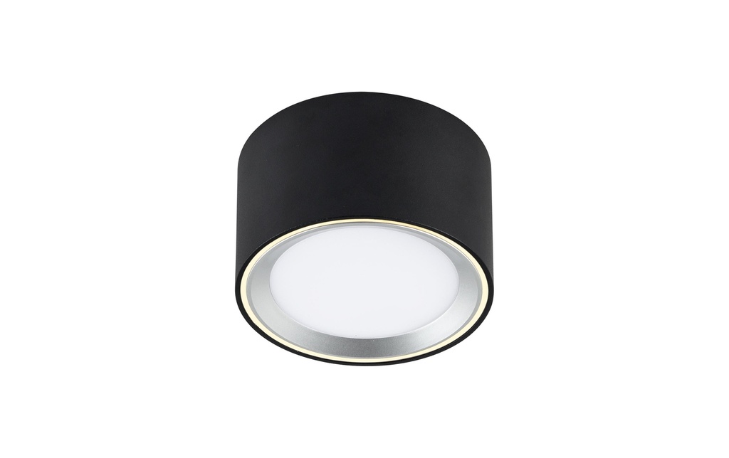 Nordlux Spot encastré Fallon 8.5W LED, 2700K, IP20, 230 V, noir