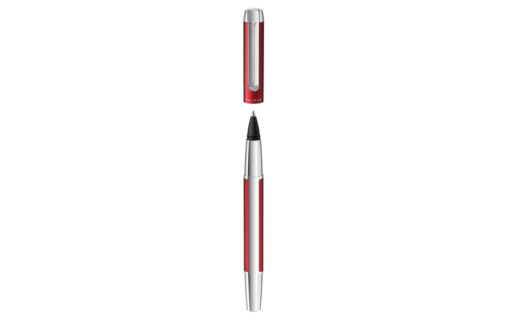 Pelikan Stylo à bille roulante Pura, Bordeaux