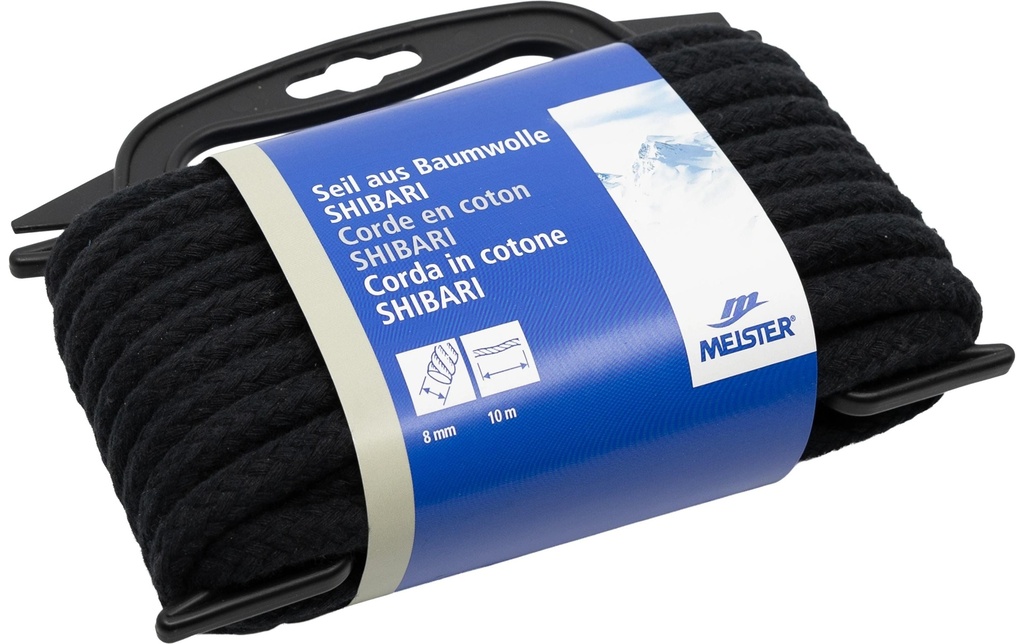 Meister Corde Coton tressé 8 mm/10m