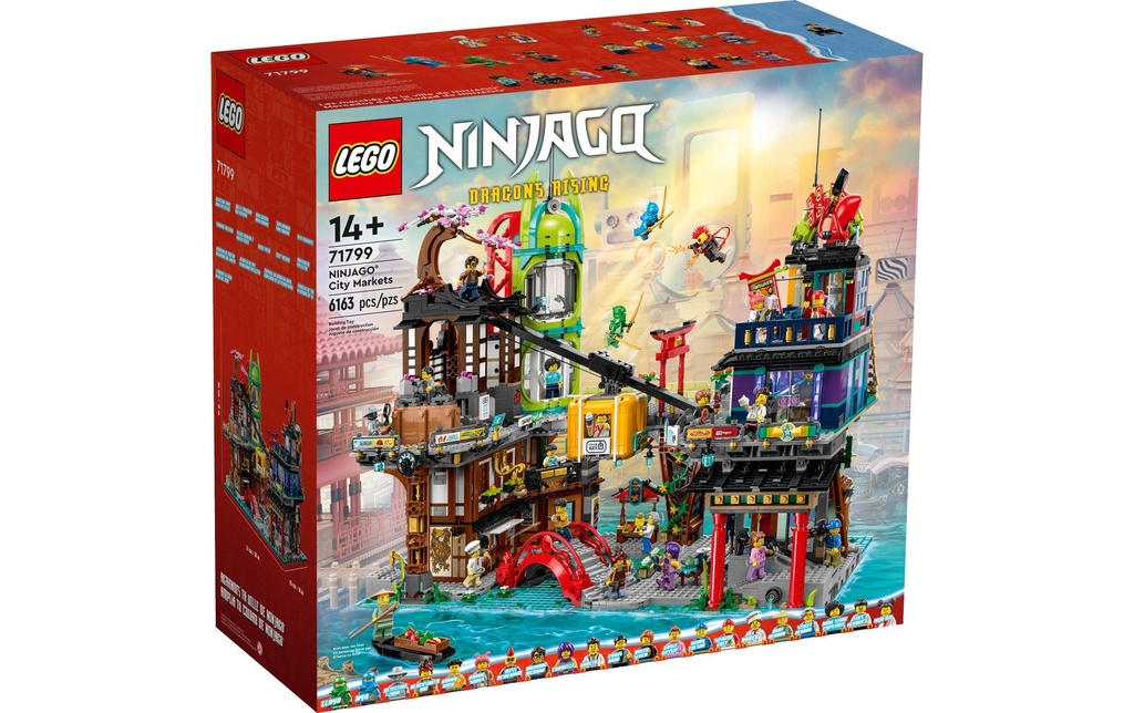 LEGO® Ninjago Les marchés de Ninjago City 71799