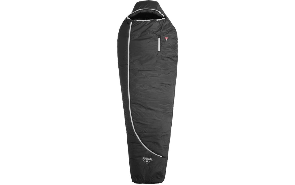 Grüezi Bag Sac de couchage Fusion Zero -3 °C 188 cm, noir