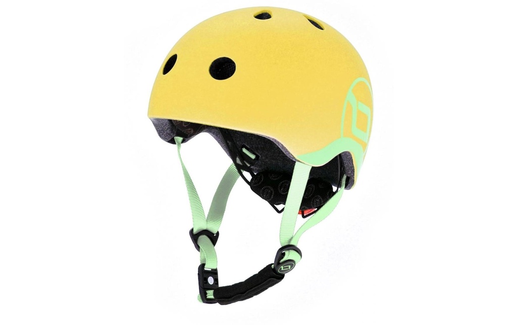 Scoot and Ride Casque pour enfants Lemon Vert/Jaune, XXS-S/45 - 50
