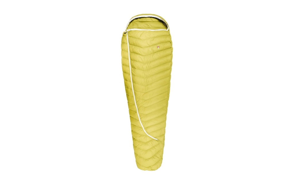 Grüezi Bag Sac de couchage DownWool Extreme Light 2.0 8 °C 200 cm, jaune