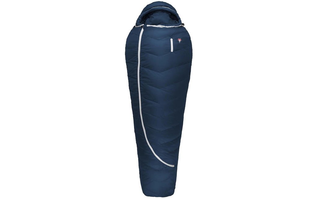 Grüezi Bag Sac de couchage DownWool Summer Light 2.0 2 °C 185 cm, bleu