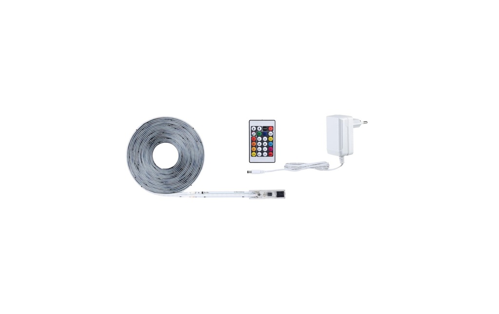 Paulmann Ruban à LED Kit complet SimpLED RGBIC, 5m revêtu