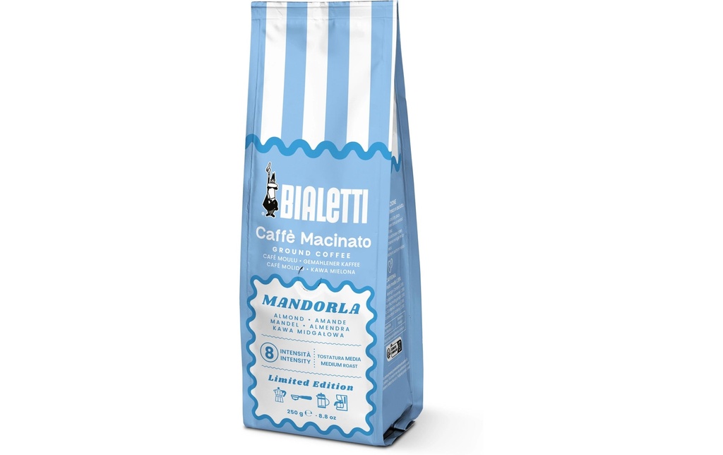 Bialetti Café moulu Perfetto Moka Mandorla, 250g