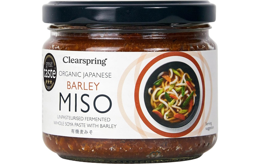 Clearspring Sauce Miso d'orge japonais biologique 300 g