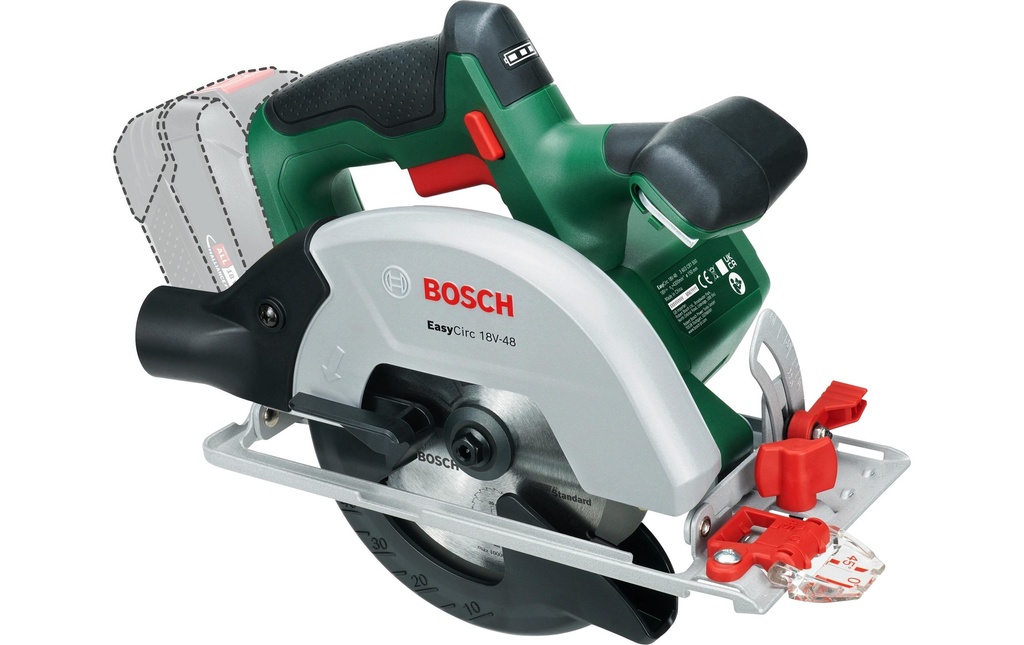 Bosch Scie circulaire sans fil EasyCirc 18 V-48 Scie circulaire sans fil 18 V