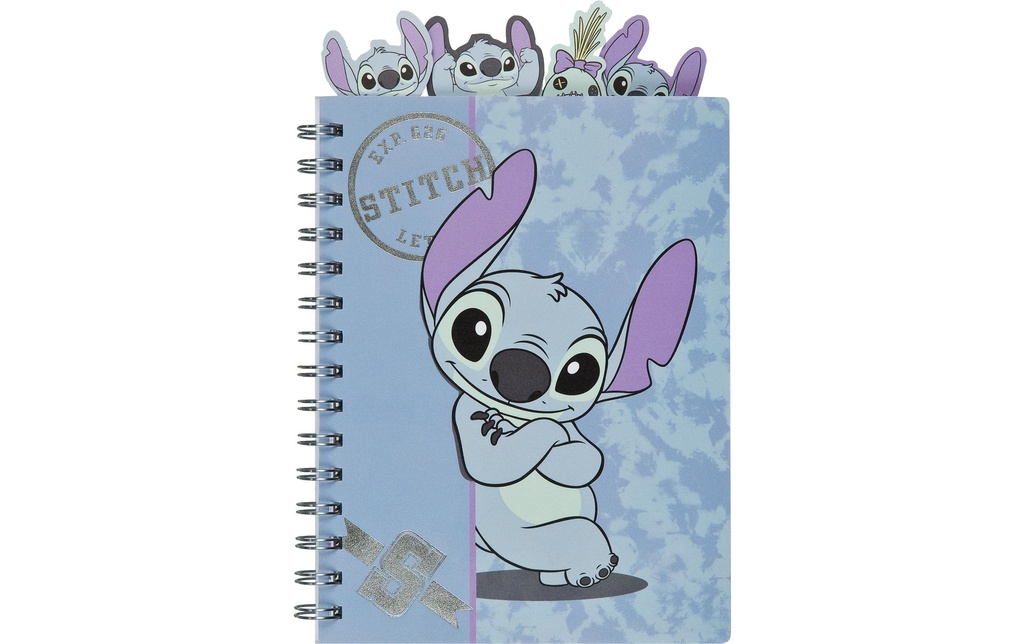 Undercover Carnet de notes Lilo & Stitch A5, À lignes, Bleu