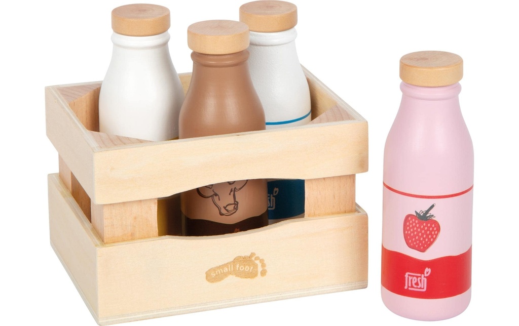 small foot Caisse de boissons lactées fresh