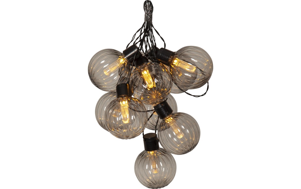 Star Trading Guirlande lumineuse Archy, 10 LED, 3.6 m, noir