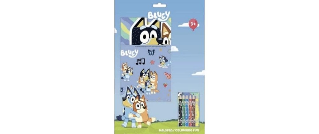 Undercover Le plaisir de dessiner bluey