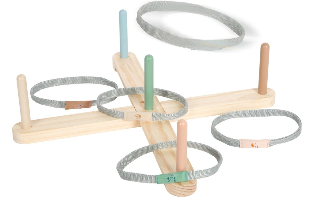 small foot Jeu de lancer d'anneaux Garden Buddies