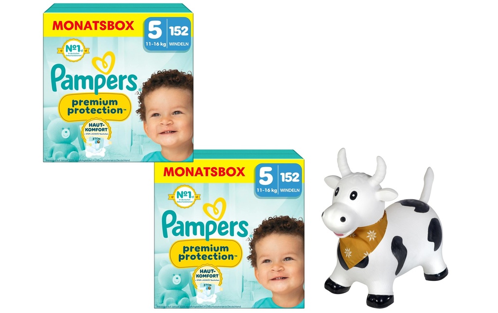 Pampers Couches Premium Protection Junior taille 5