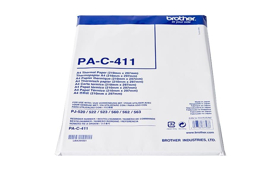 BROTHER Brother papier thermo PA-C-411 (100 pces)