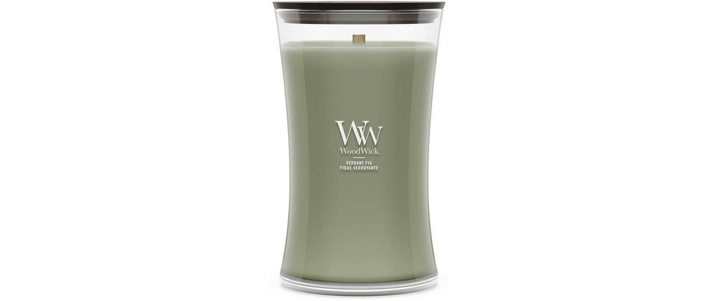 Woodwick Bougie parfumée Verdant Fig Large Jar