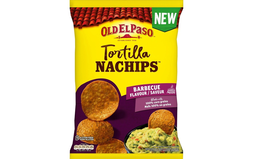 Old El Paso Chips Nachips Barbecue 170 g
