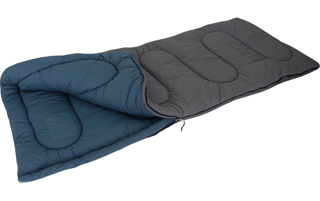Eurotrail Sac de couchage Texel Polyester, gris/bleu