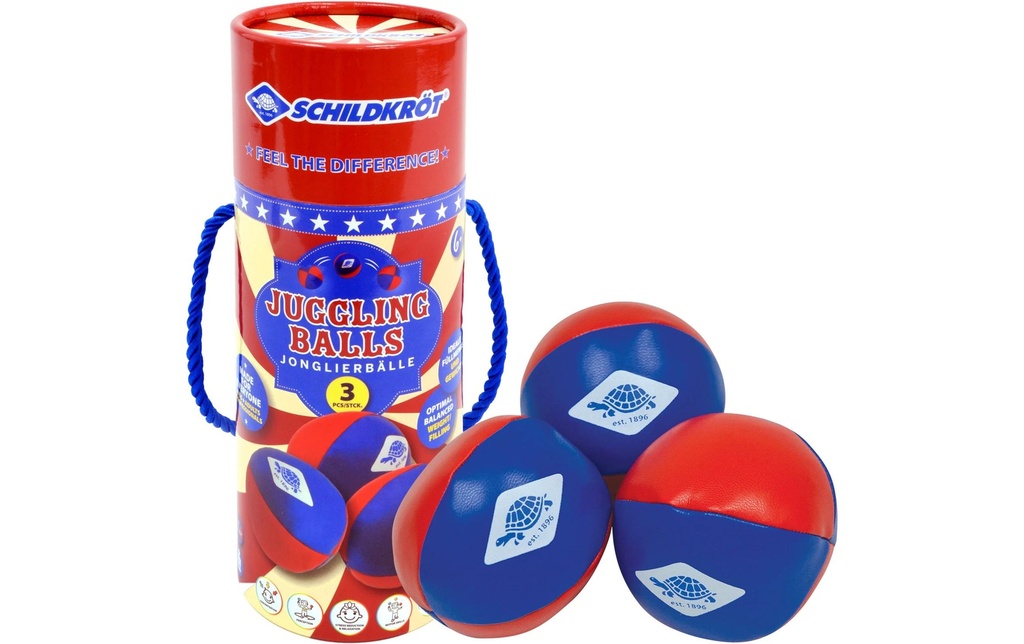 Schildkröt Funsports Balle de jonglage Schildkröt – set de 3 balles