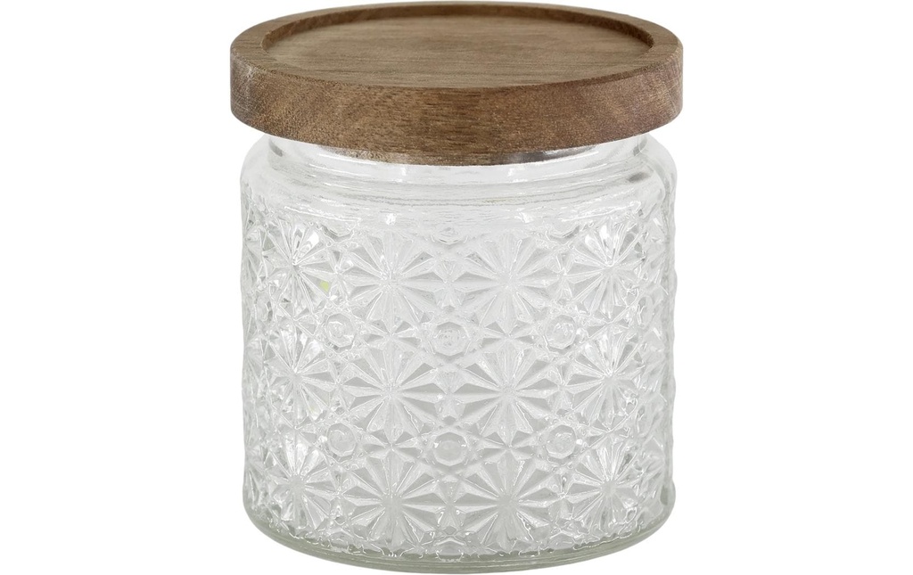Chic Antique Bocaux à conserves avec motif floral 450 ml, 1 Pièce/s
