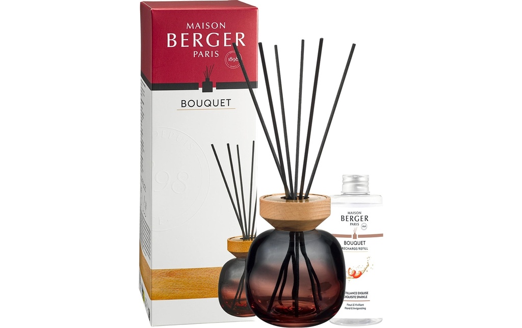 Maison Berger Bâtonnets parfumés Bouquet Mineral – Pétillance Exquise 180 ml
