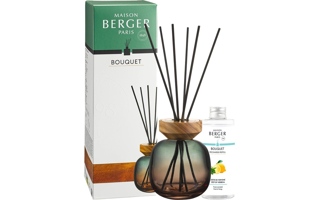 Maison Berger Bâtonnets parfumés Bouquet Mineral – Zeste de Verveine 180 ml