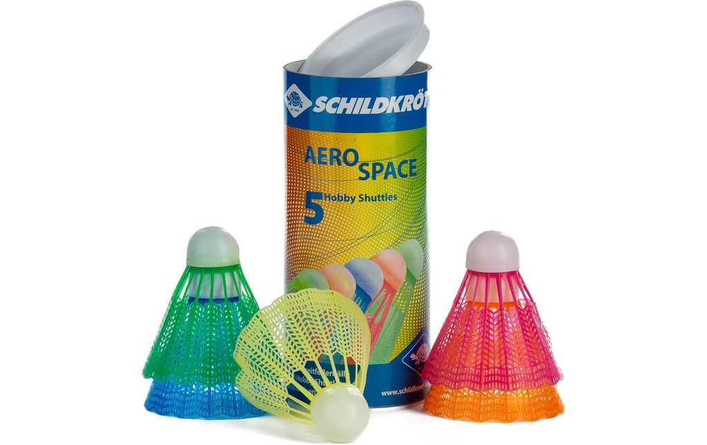 Schildkröt Funsports Schildkröt Badminton Aero Space Boîte de 5