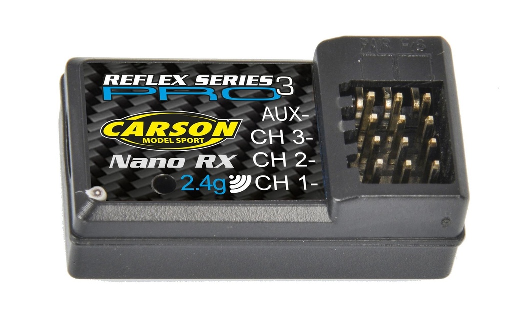 Carson Récepteur Reflex Pro 3 Nano 3 canaux