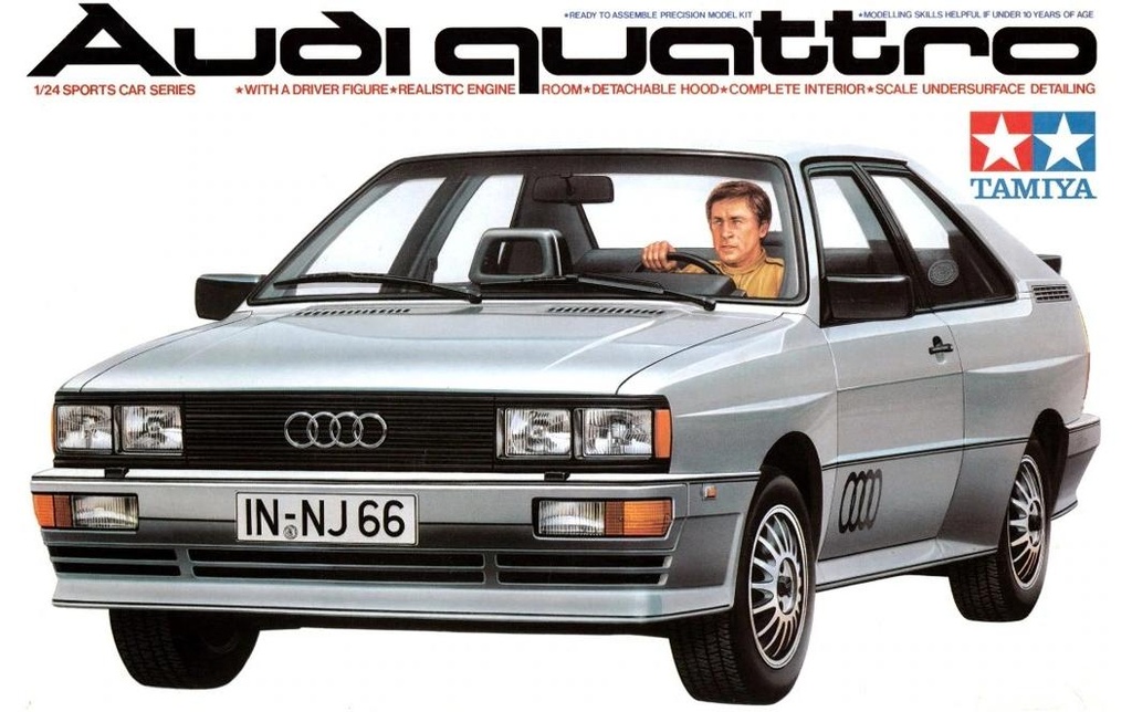 Tamiya Audi Quattro 1:24