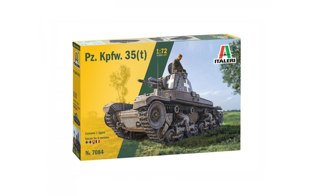 Italeri Kits de montage Panzerkampfwagen 35 1:72