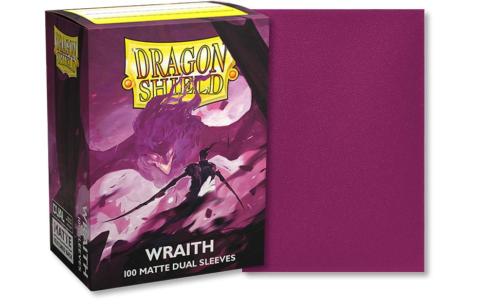 Dragon Shield Étui à cartes Dual Matte: Wraith Taille standard Violet 100