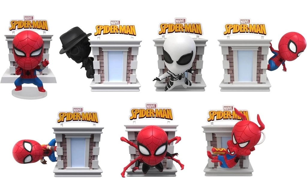 YuMe Figurine Hero Box Spider-Man – Tower Series assorti